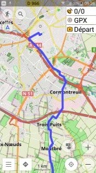 trace gpx Via campaniensis