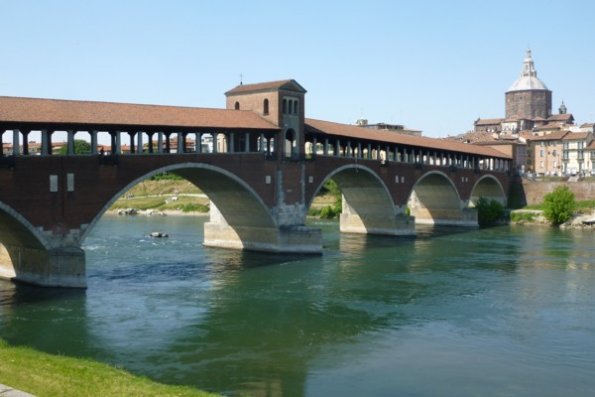 09 Pavia, Pont Couvert et cathédrale