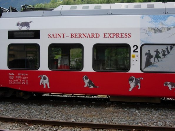 13 Le train du St Bernard
