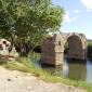 Gallargues le Montueux - Restes du vieux pont sur le Vidourle (sur la voie Domitienne)