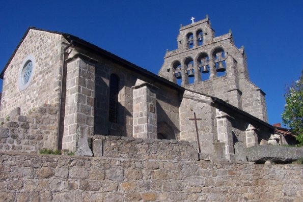 Clocher-mur à Chanaleilles