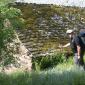 Les vieux toits de "Lauze" à l'approche de St Chely d'Aubrac