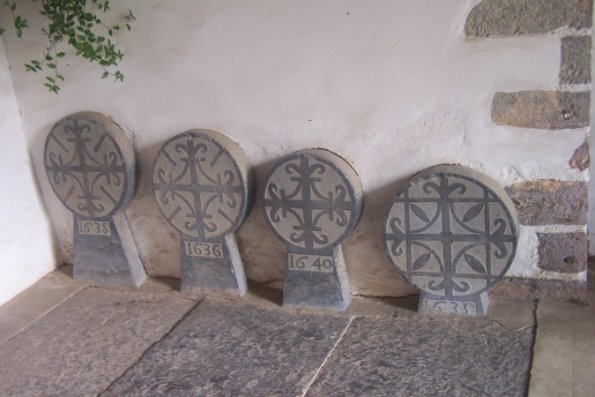 Pierres tombales Celtes