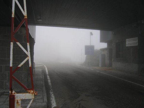 Le col du Somport - Entrée du tunel